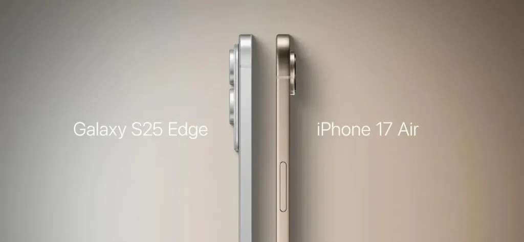 iPhone Air та Galaxy S25 Edge: чий надтонкий смартфон виявився кращим