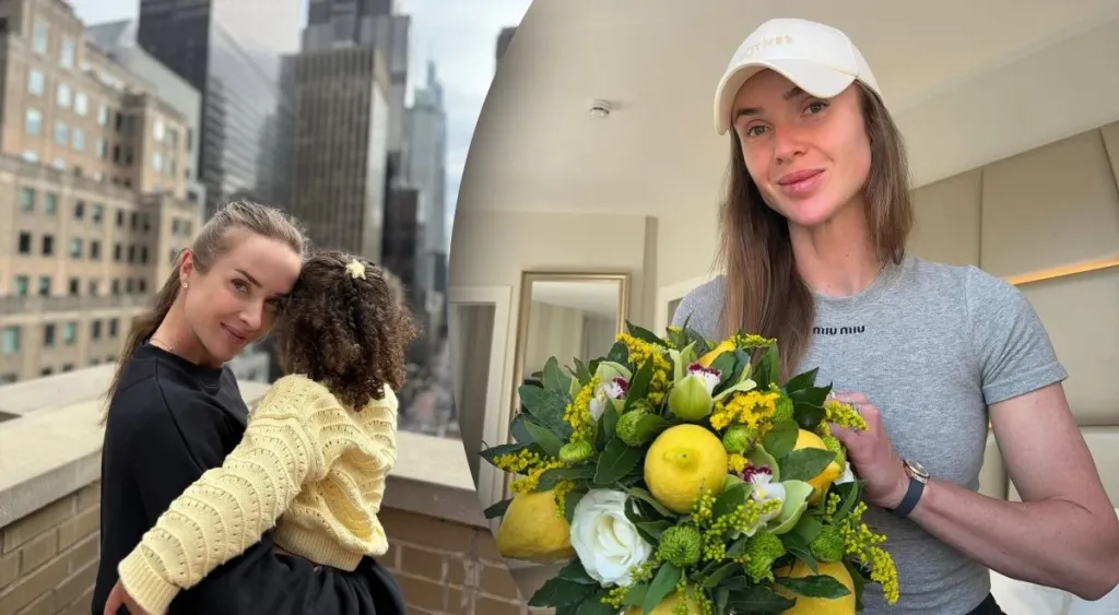 Еліна Світоліна показала обличчя доньки Скай, якій незабаром виповниться 3 роки