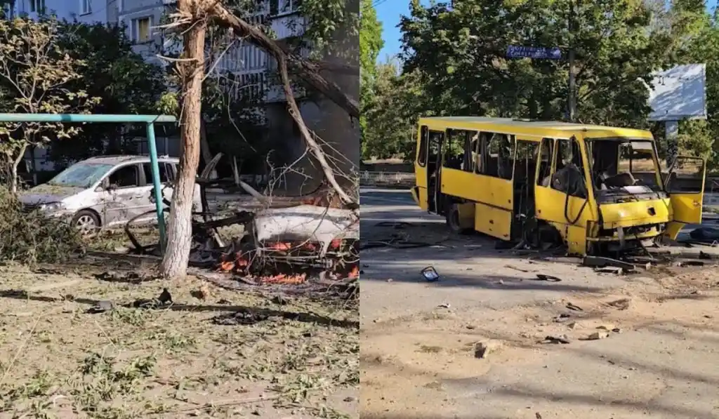 Масовані удари по Херсону: авіабомби та артилерія забрали життя жінки і пошкодили десятки будинків