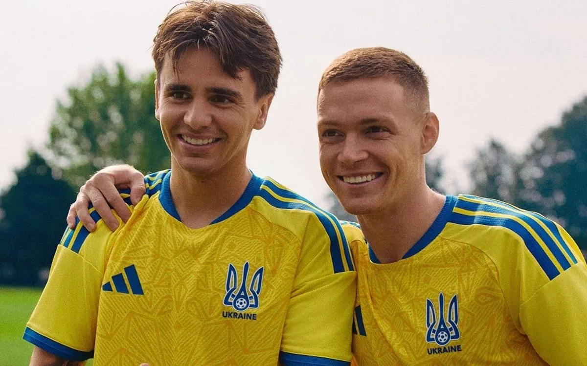 УАФ і Adidas презентували нову форму збірної України, натхненну гербом УНР