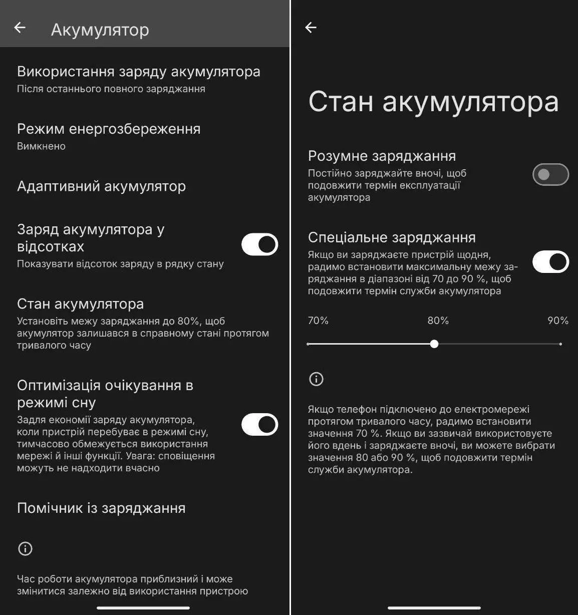Чи дійсно варто тримати заряд смартфона між 20 і 80%: пояснення експертів