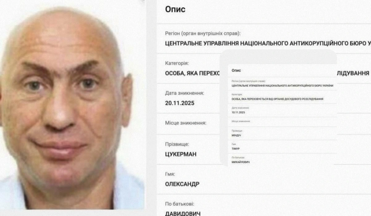 Україна оголосила в розшук двох фігурантів справи “Мідас”