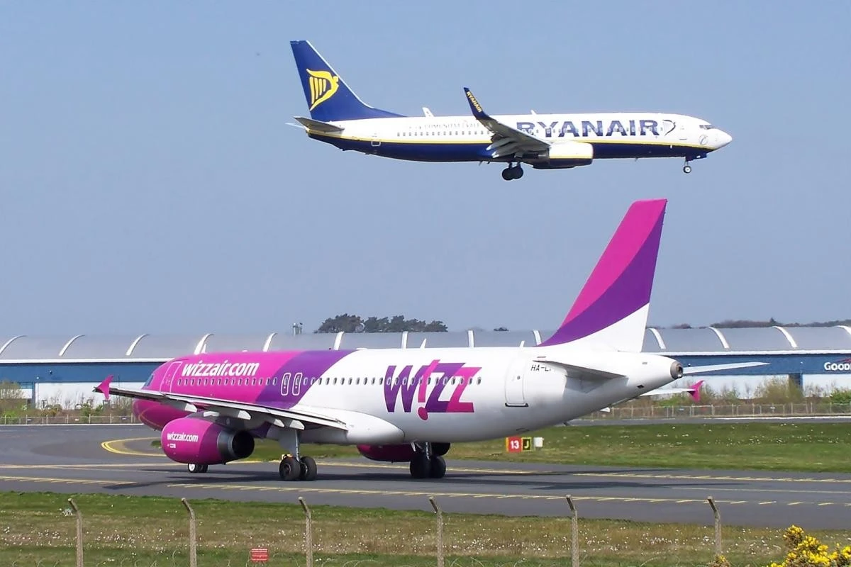 Ryanair і Wizz Air анонсували масштабне розширення маршрутів через польські аеропорти