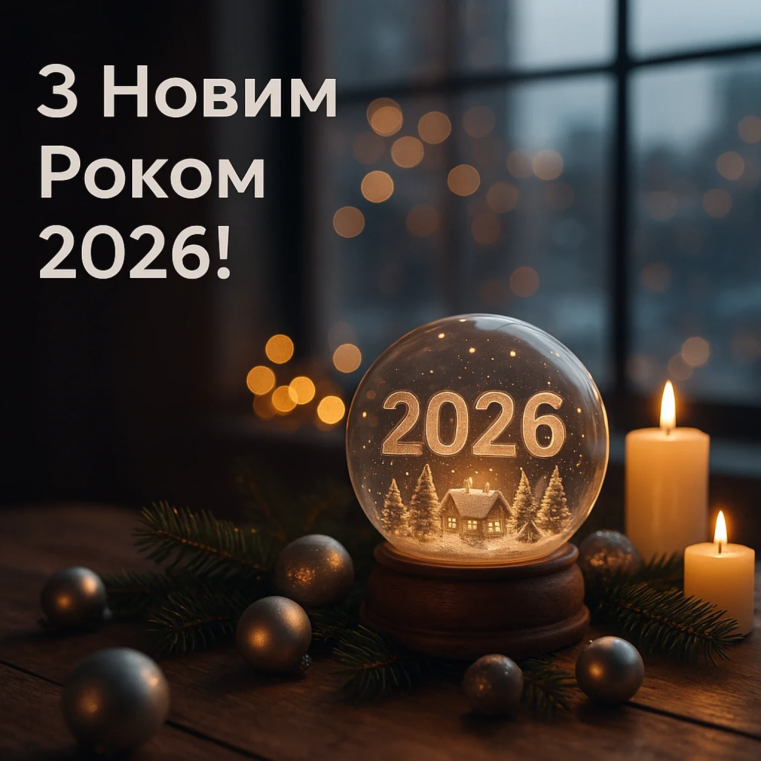 Привітання з новим роком 2026