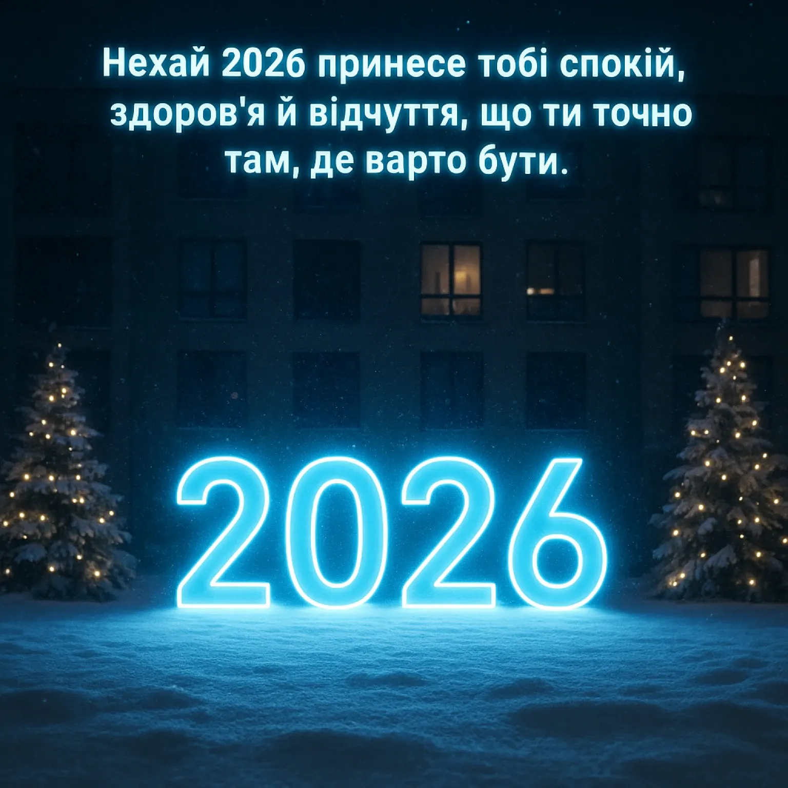 Привітання з новим роком 2026