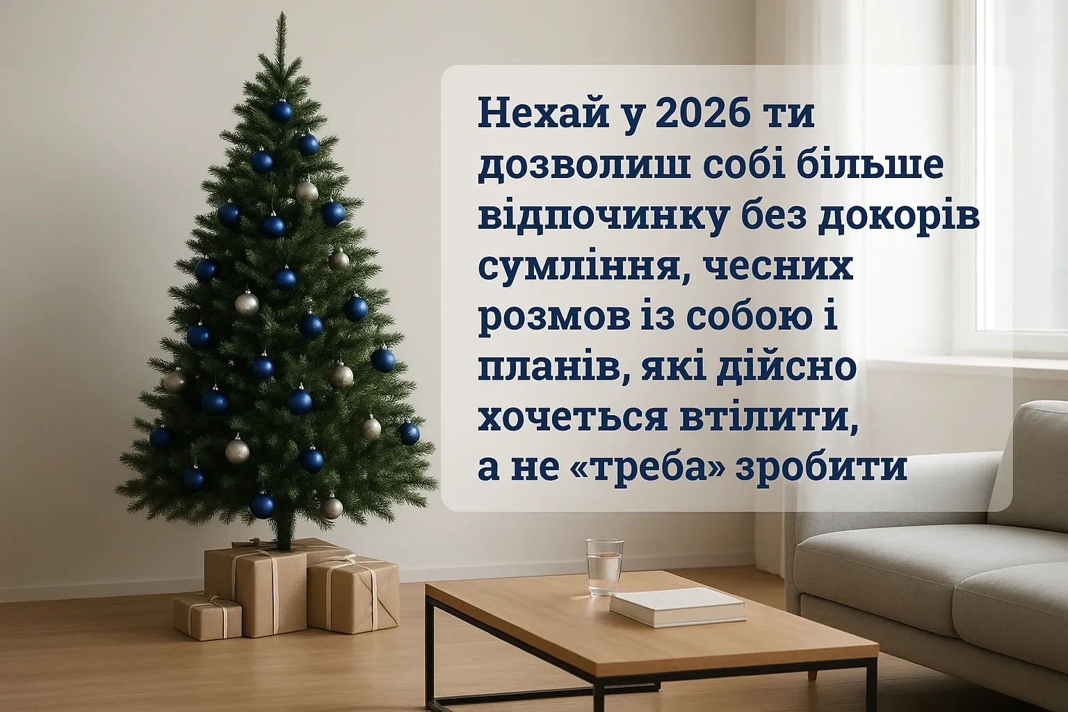 Привітання з новим роком 2026