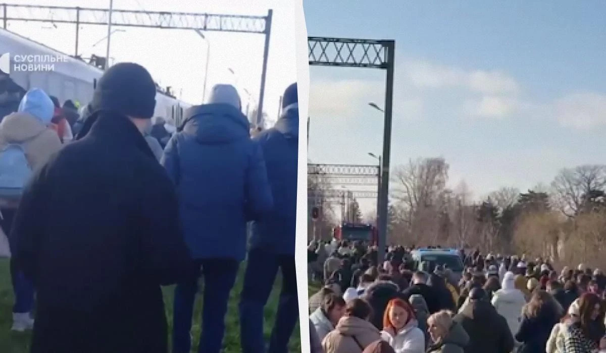 Пасажирів українських потягів евакуювали за кордоном через сигнали про мінування