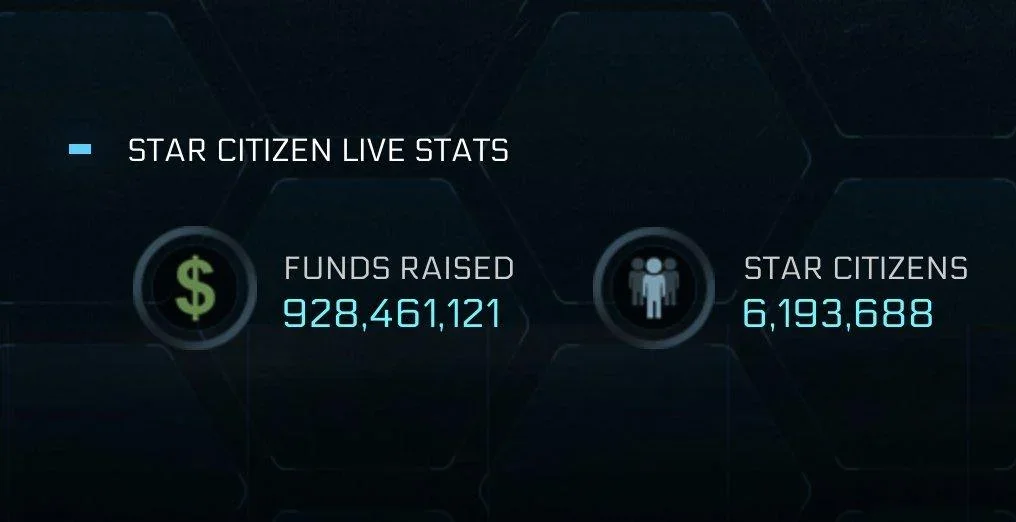 Star Citizen збирає сотні мільйонів і досі без релізу: космічний проєкт наближається до мільярда