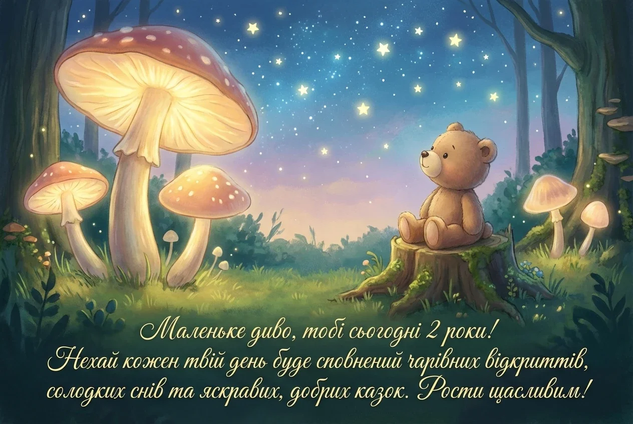 з днем народження 2 роки хлопчику