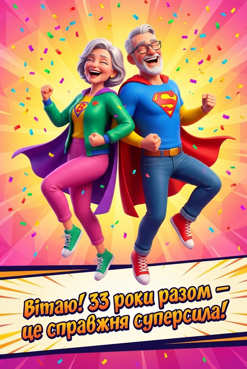 33 роки весілля