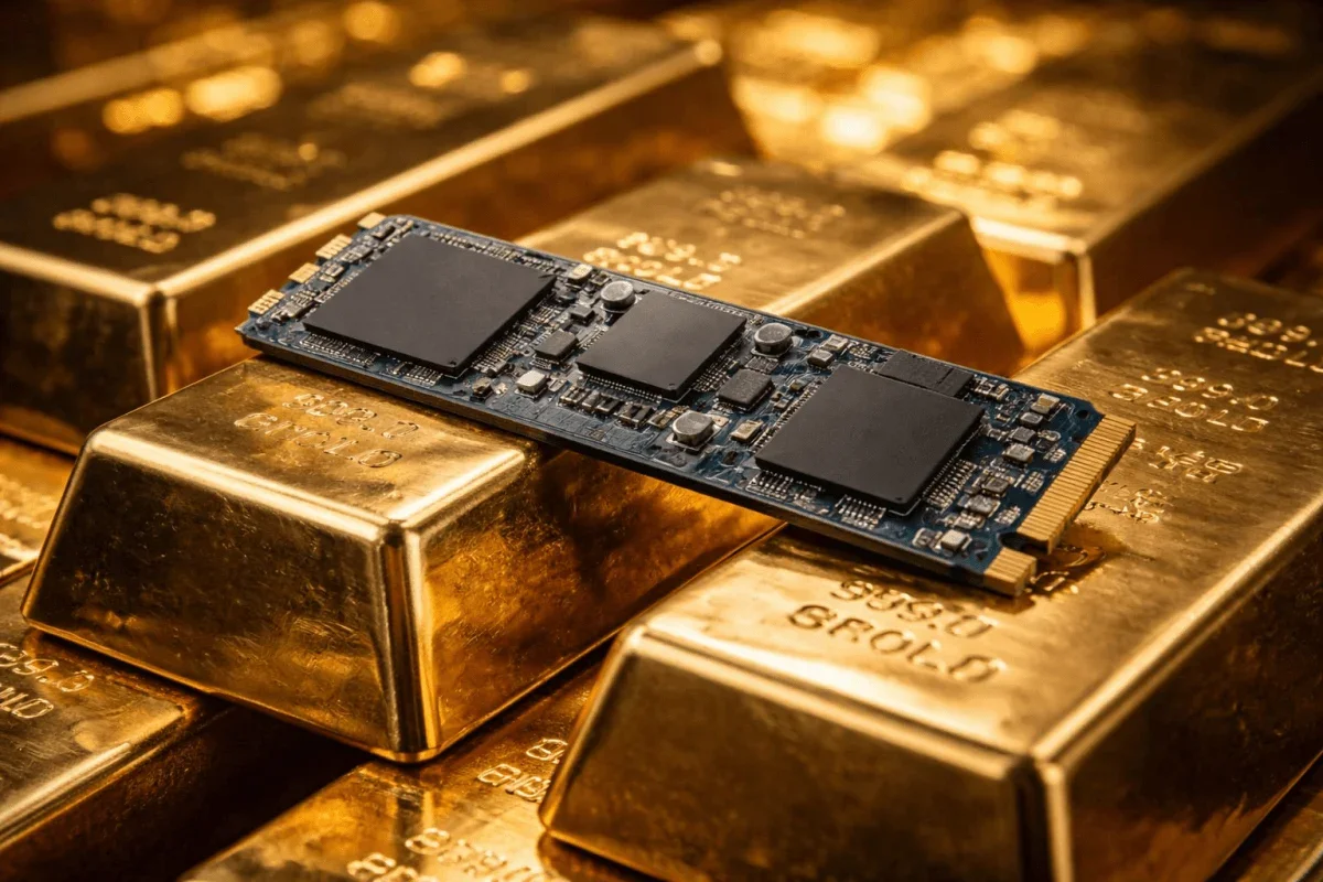 SSD дорожчі за золото: бум штучного інтелекту перегрів ринок електроніки