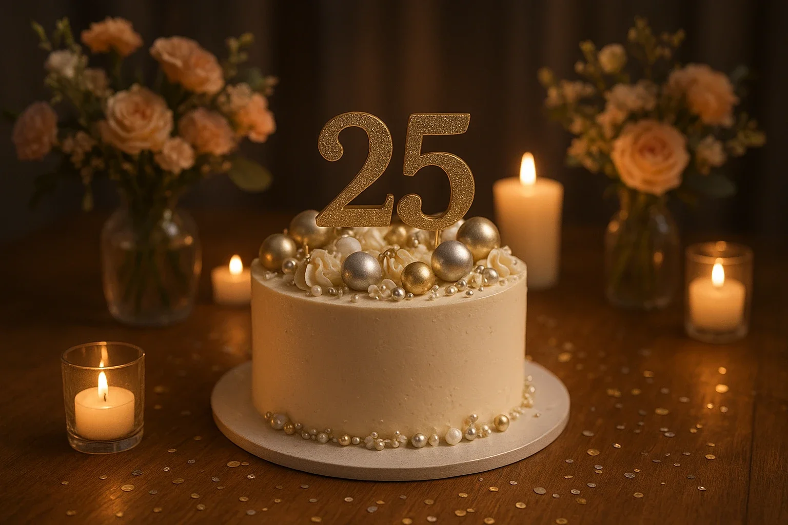 Привітання з днем народження на 25 років