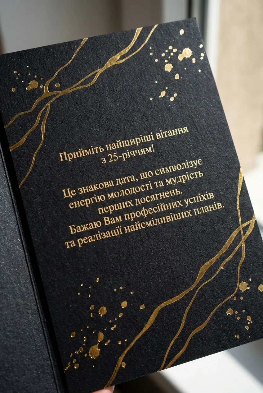 з днем народження 25 років