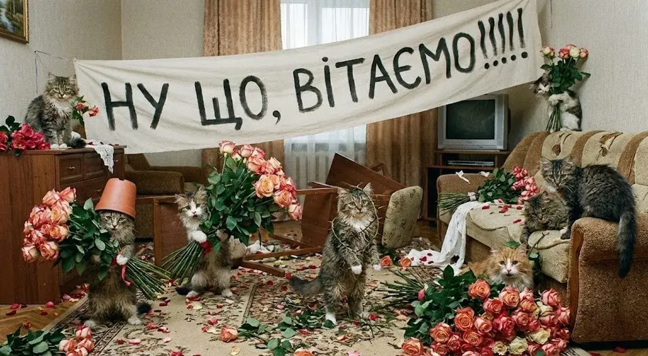 Святкові побажання до 11 років весілля в яскравих картинках