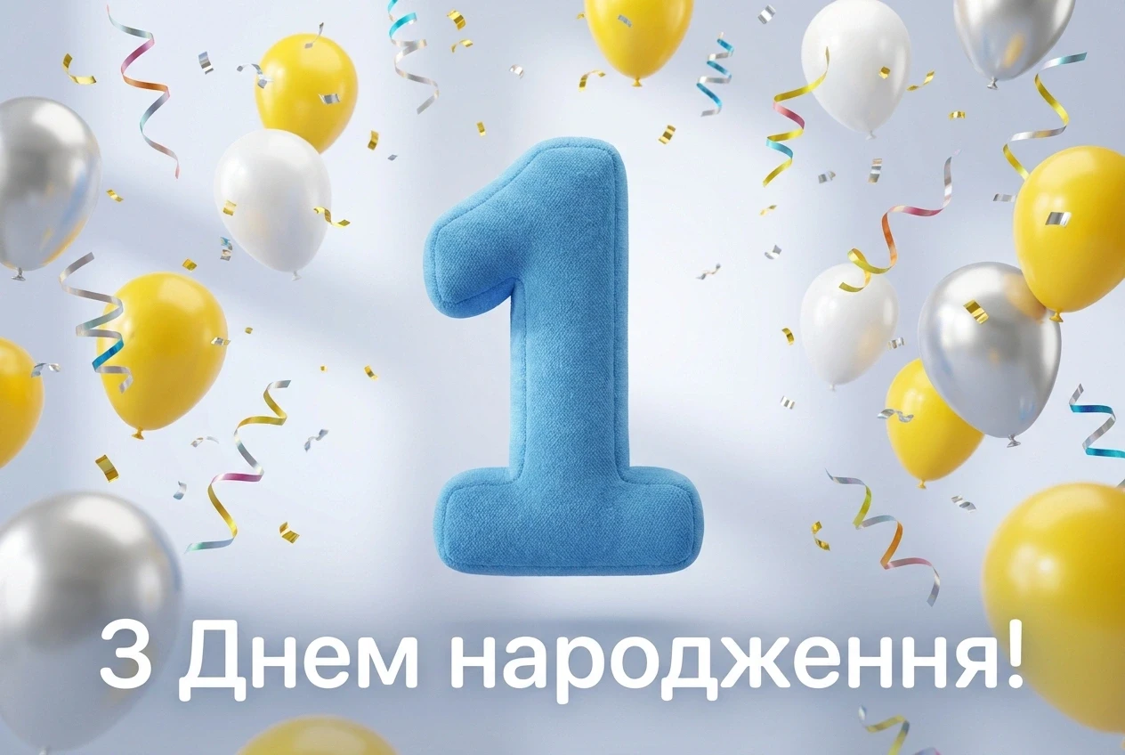 хлопчику привітання з днем народження дитини 1 рік