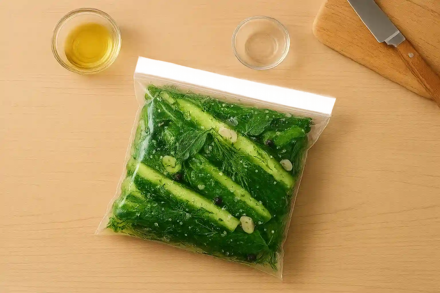 малосольные огурцы быстро