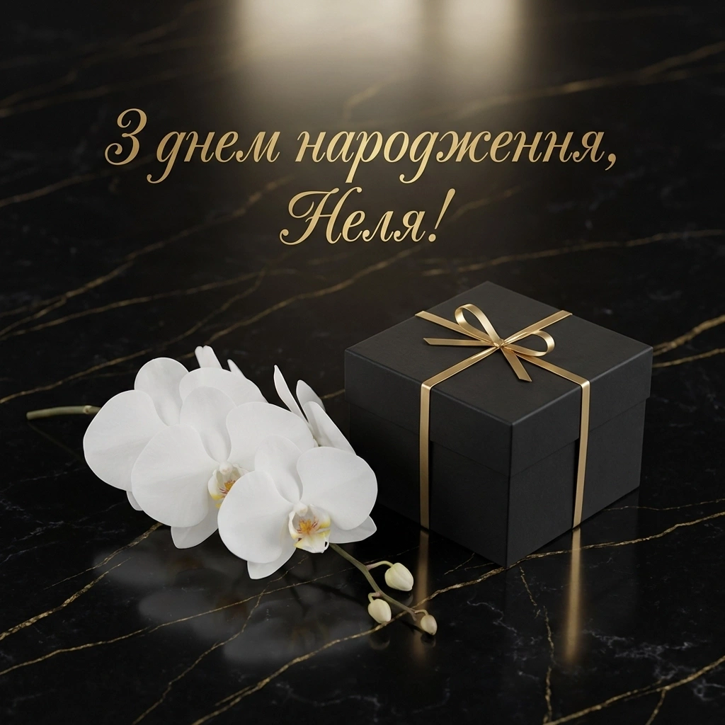 з днем народження Неля українською