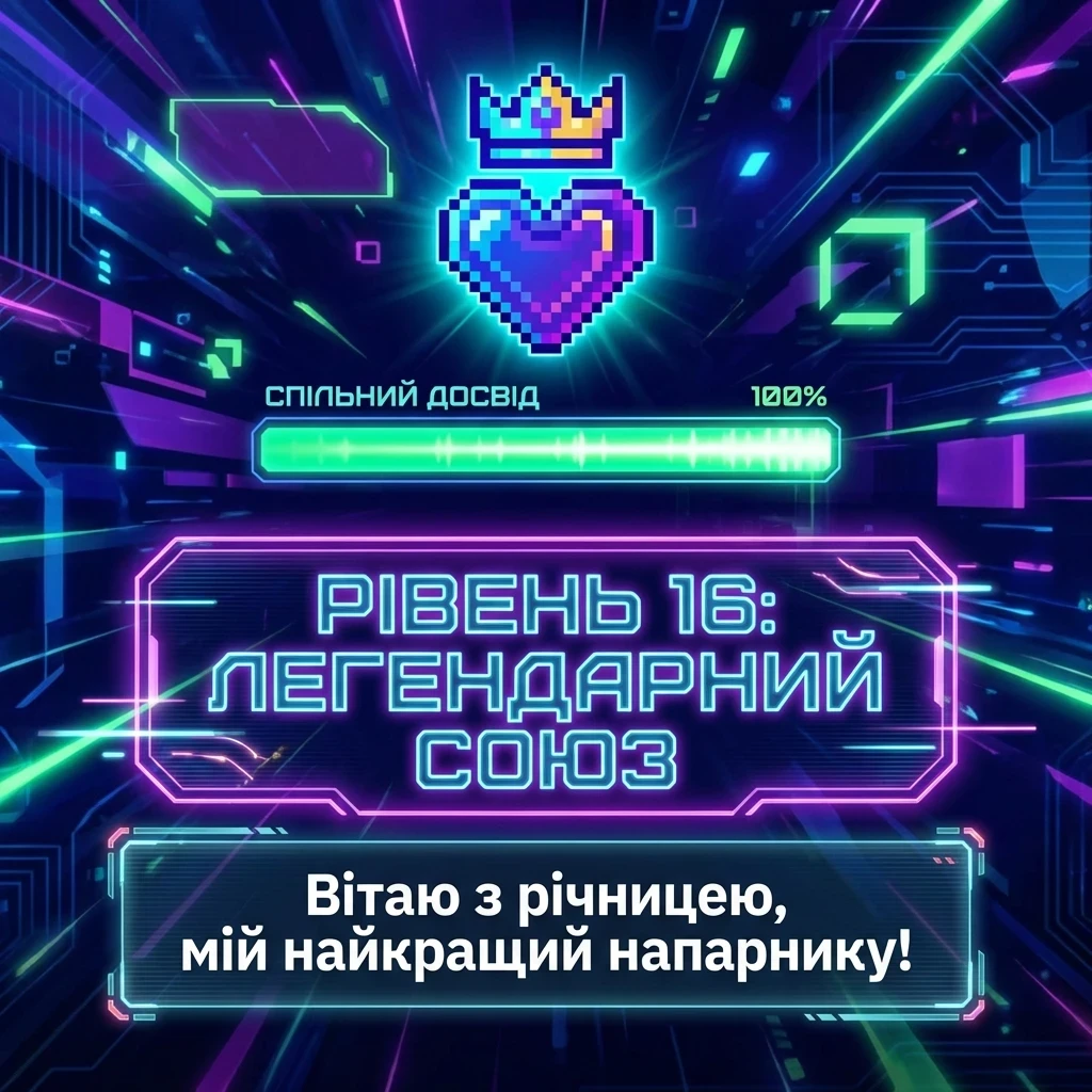 16 років весілля привітання для чоловіка