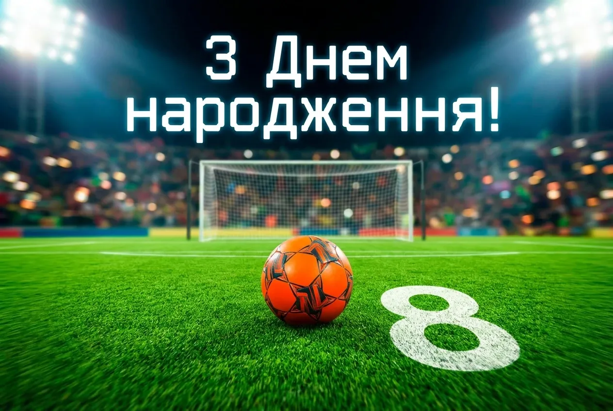 з днем народження хлопчика 8 років