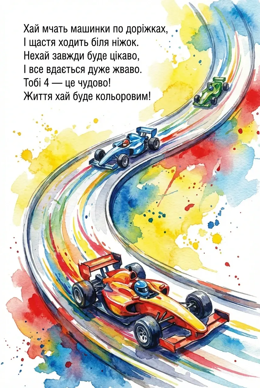 з днем народження 4 роки хлопчику