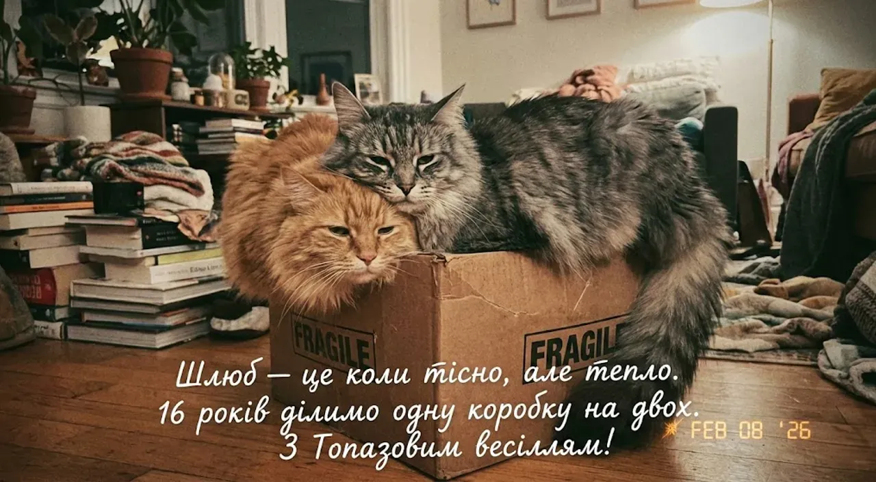 Привітання з 16 роками весілля для чоловіка