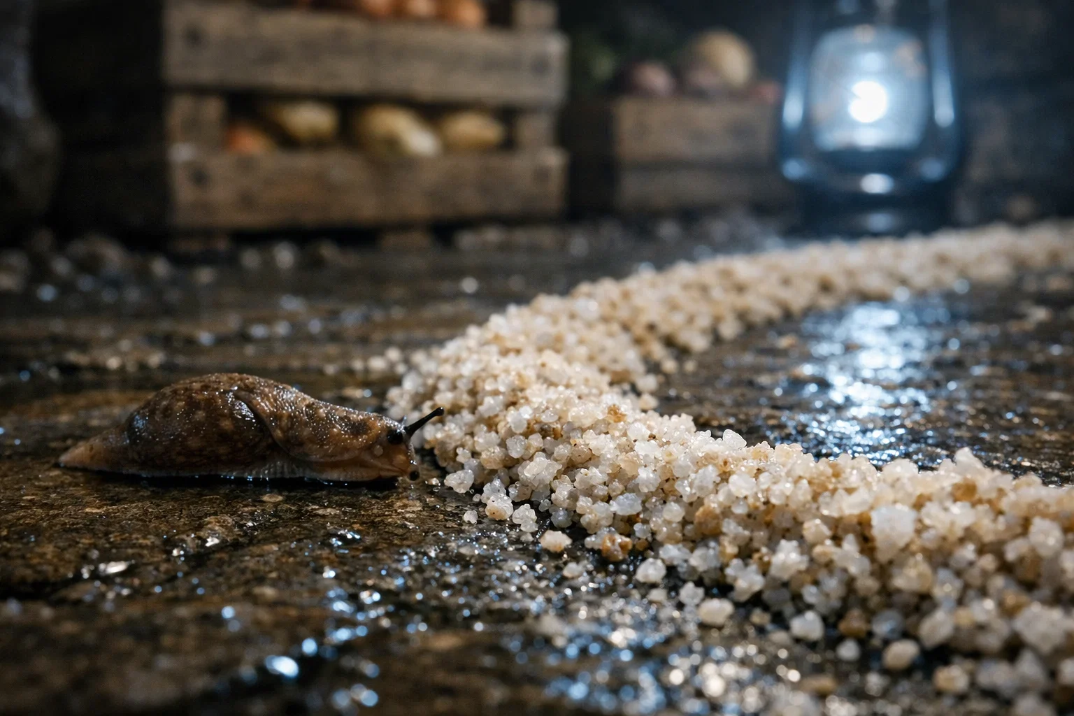 Як позбутися слимаків у погребі