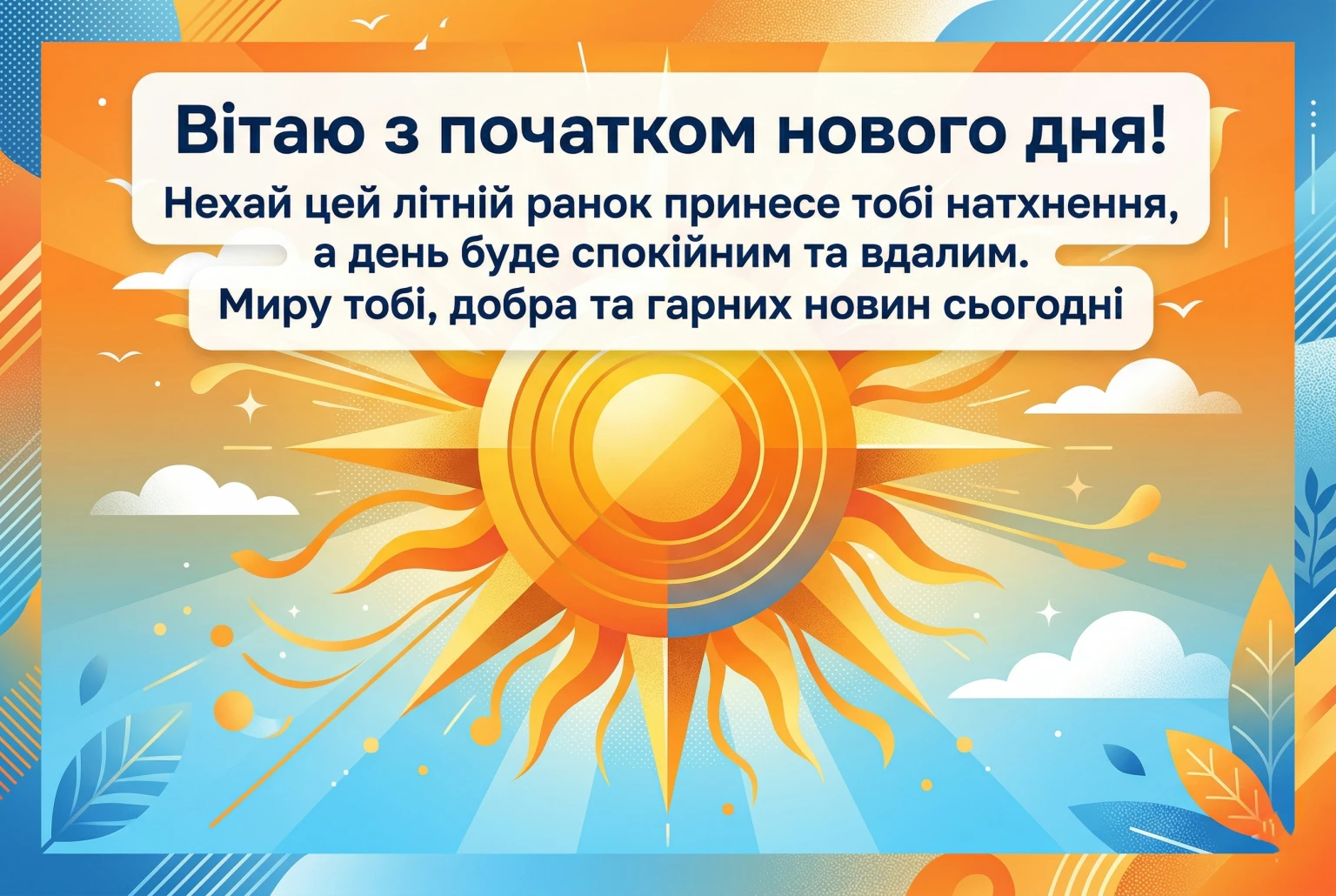 Красиві картинки доброго літнього ранку: найкращі листівки для сонячного настрою