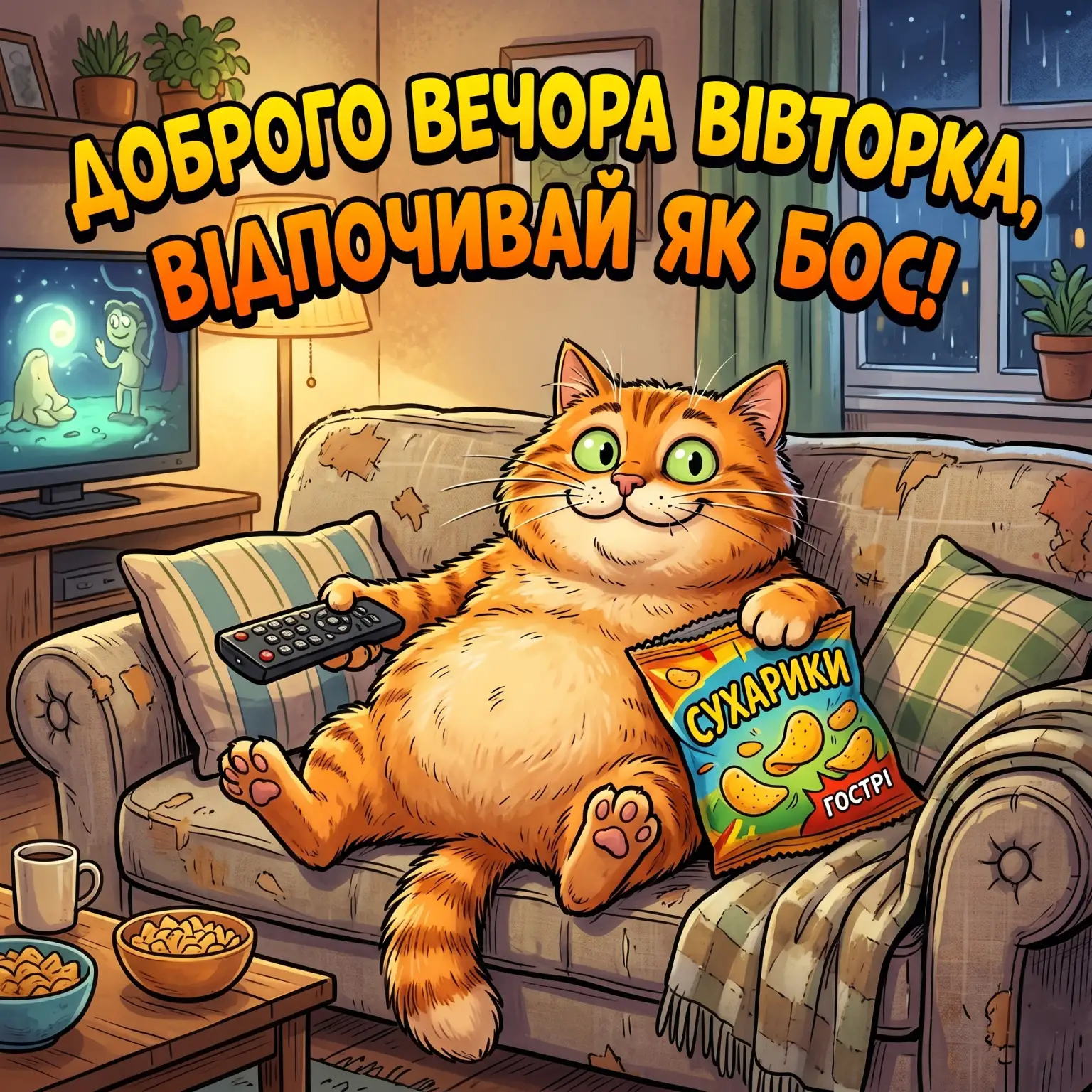 Доброго вечора вівторка: найтепліші побажання та затишні картинки для гарного настрою