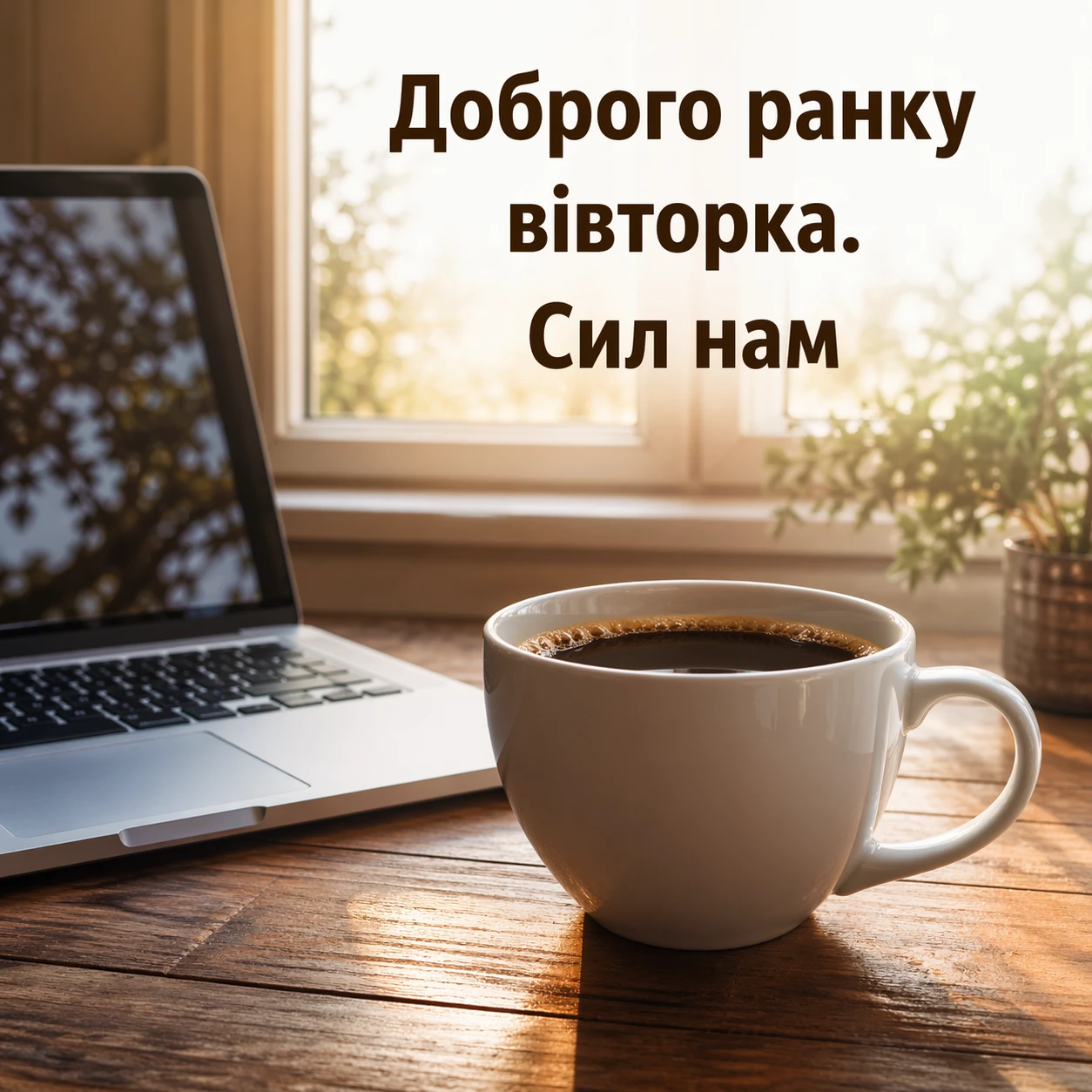 Листівки доброго ранку вівторка: душевна добірка для гарного настрою та бадьорості