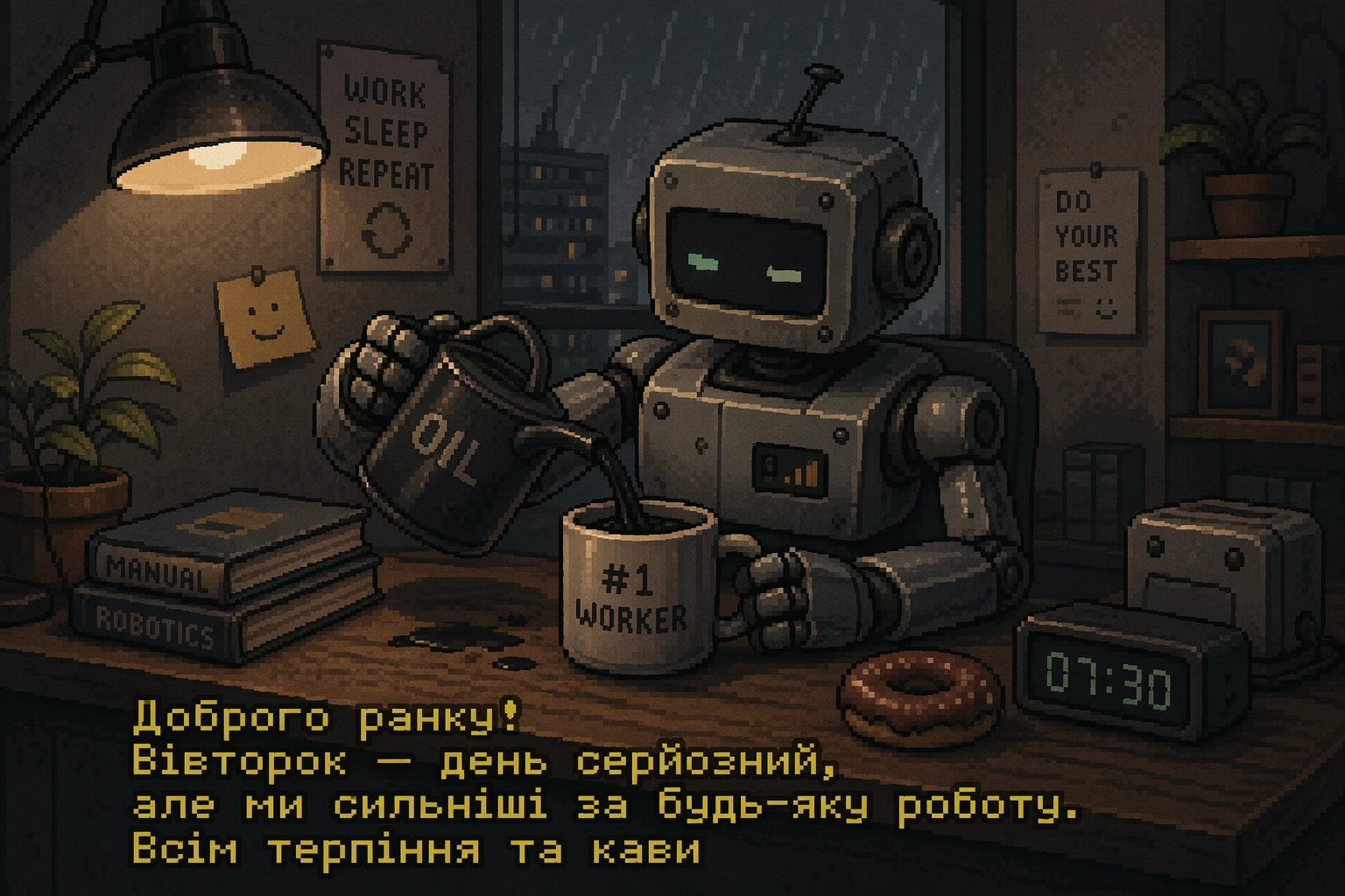 Листівки доброго ранку вівторка: душевна добірка для гарного настрою та бадьорості