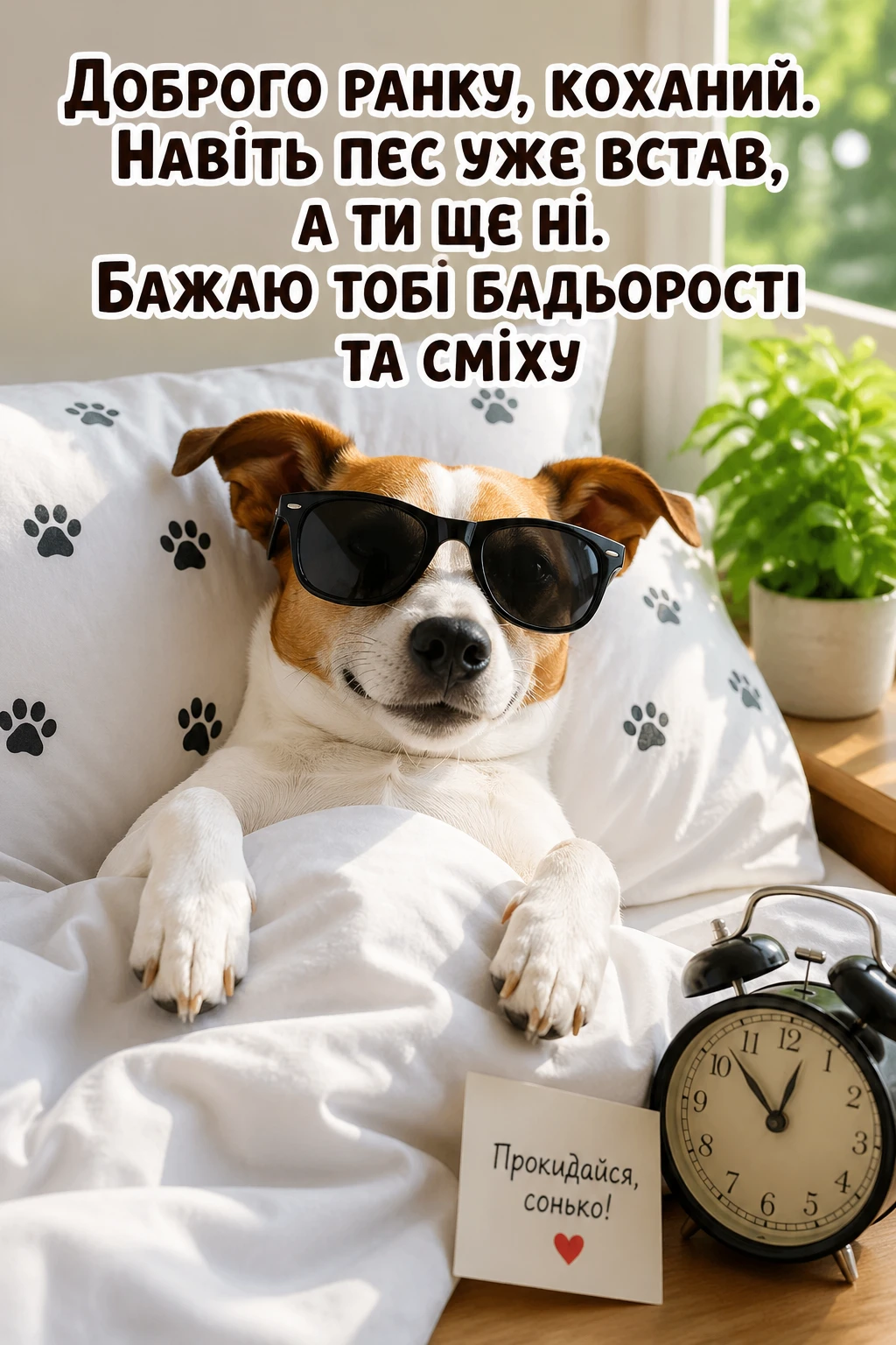 Листівки доброго ранку, коханий: найтепліші та прикольні привітання для гарного дня