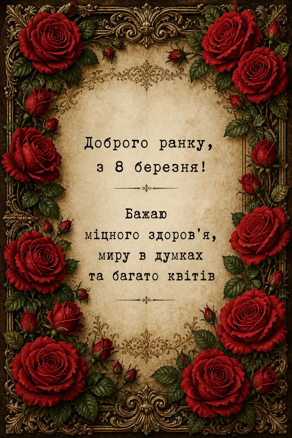 Доброго ранку, з 8 березня: щирі вітання та красиві листівки для особливого настрою