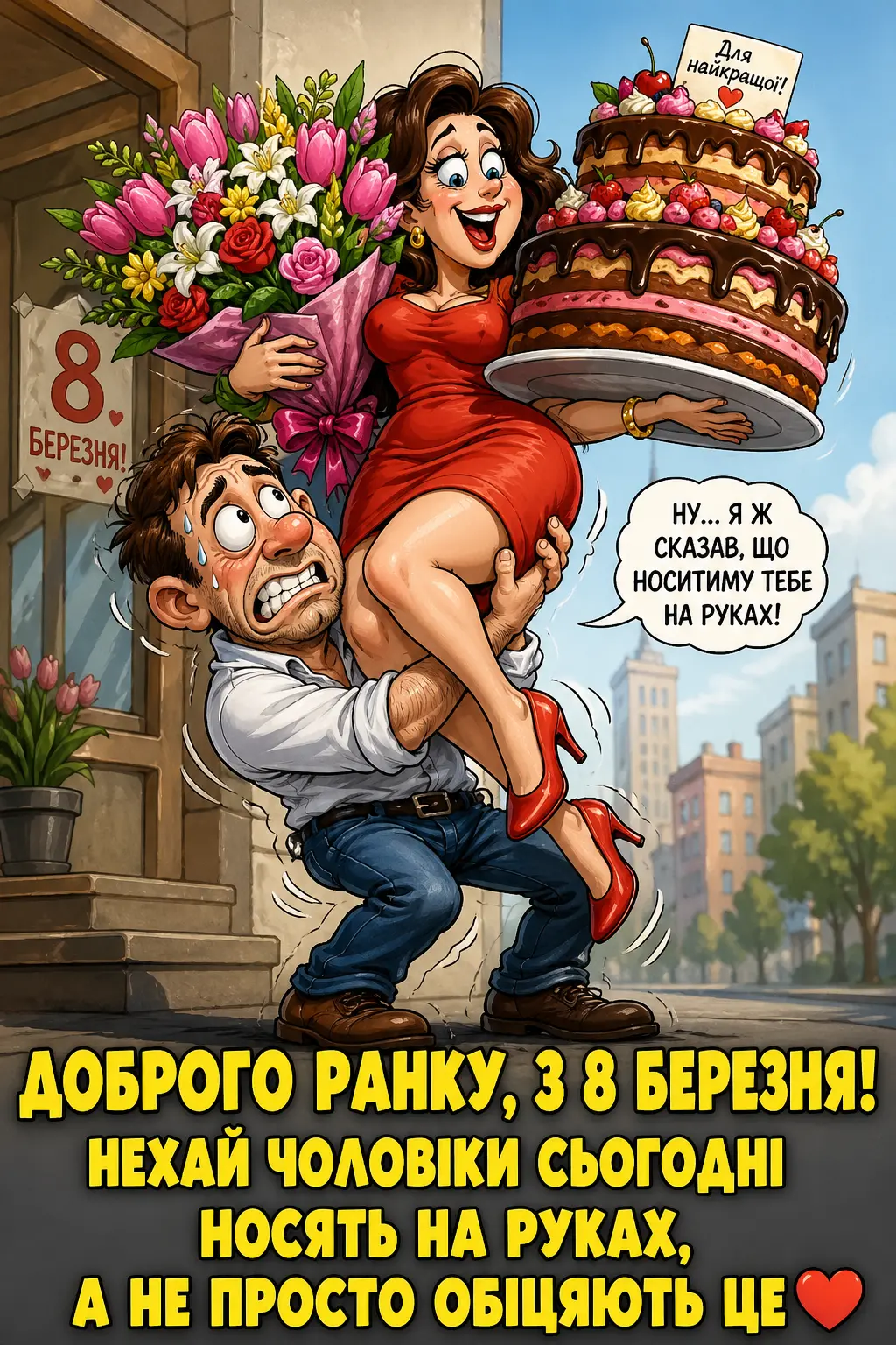 Доброго ранку, з 8 березня: щирі вітання та красиві листівки для особливого настрою