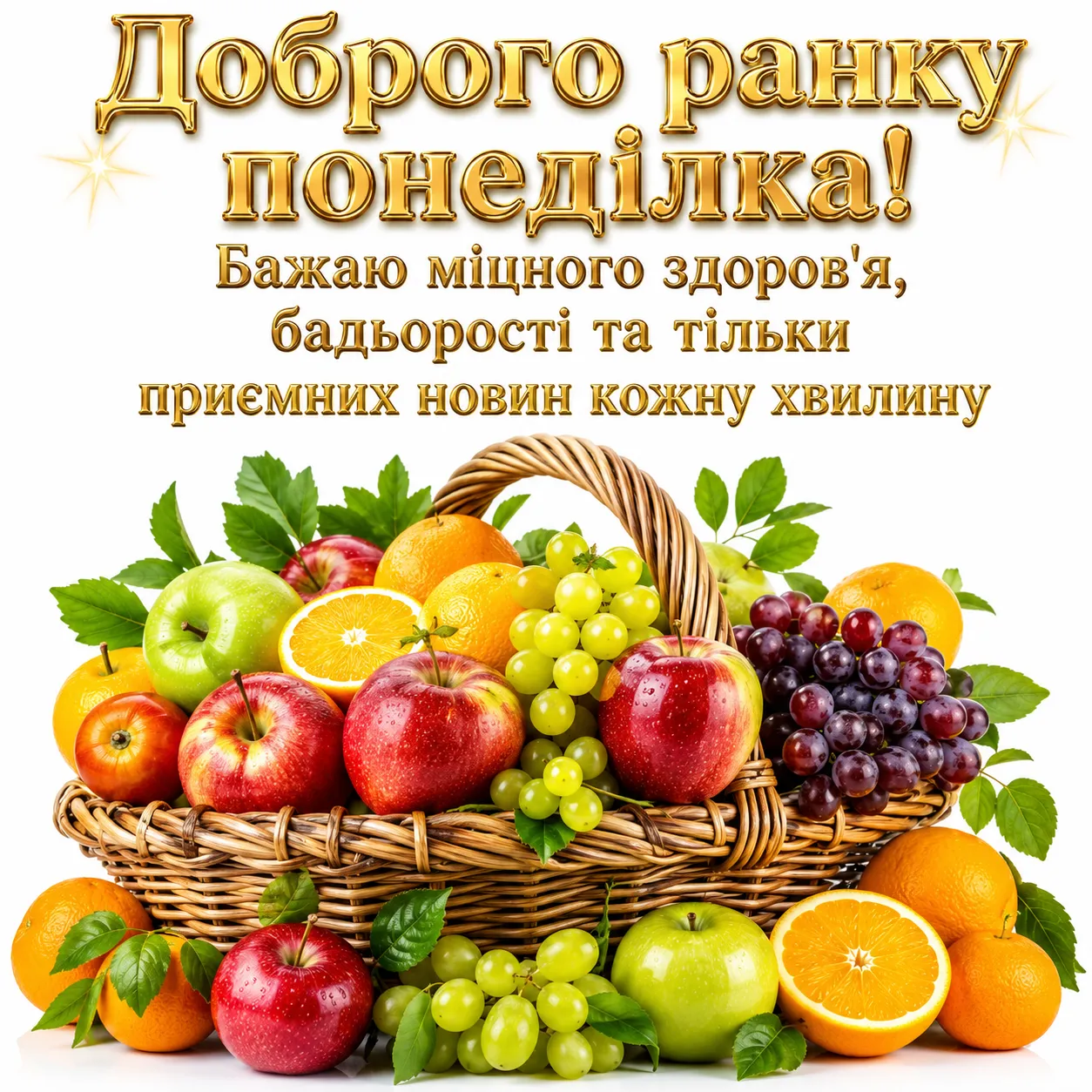 Доброго ранку понеділка: найкращі картинки українською для вдалого початку тижня