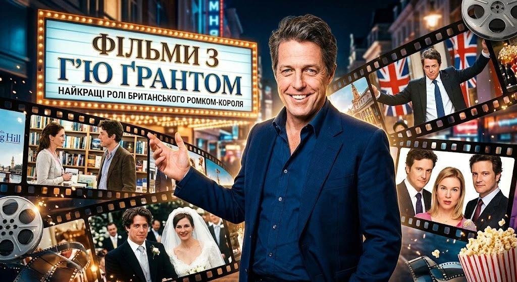 Найкращі фільми з Хью Грантом: вибір без прив’язки до жанру