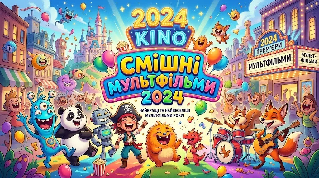 Найкращі смішні мультфільми 2024 для будь-якого настрою