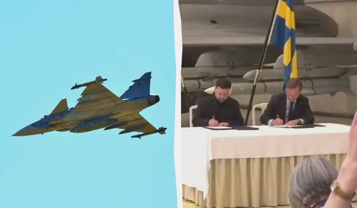 Україна купує шведські винищувачі Gripen та готує пілотів для далекобійних ударів по РФ