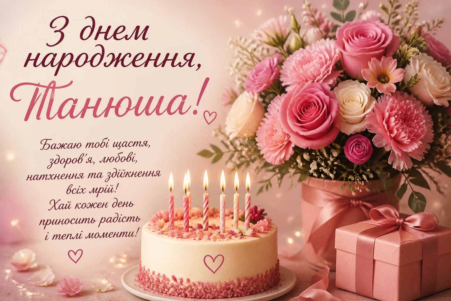 З днем народження Танюша