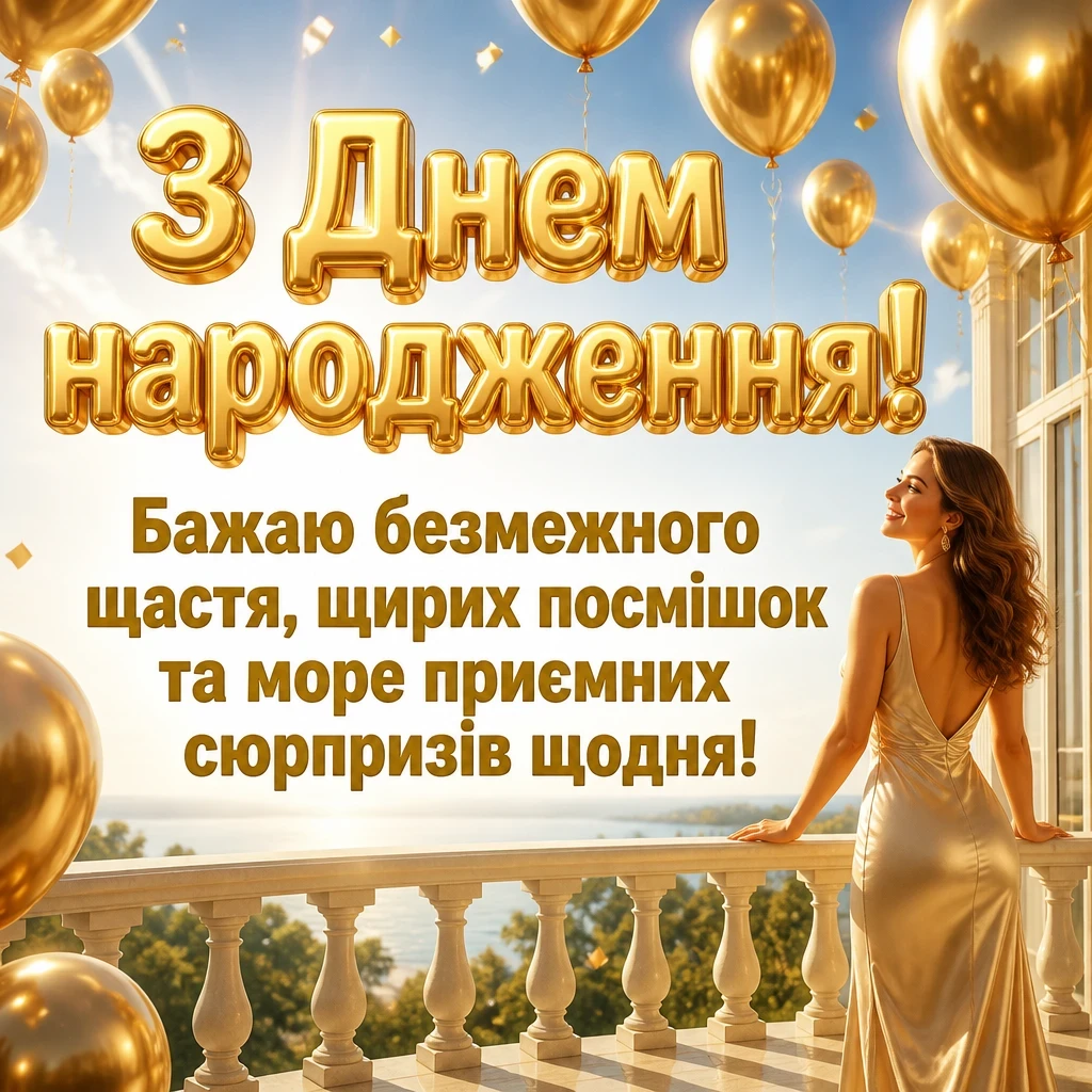 вишукані листівки з днем народження жінці
