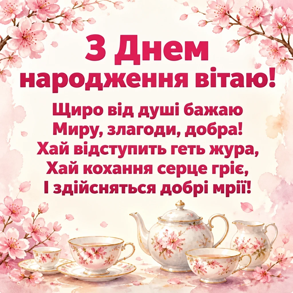 вишукані листівки з днем народження жінці