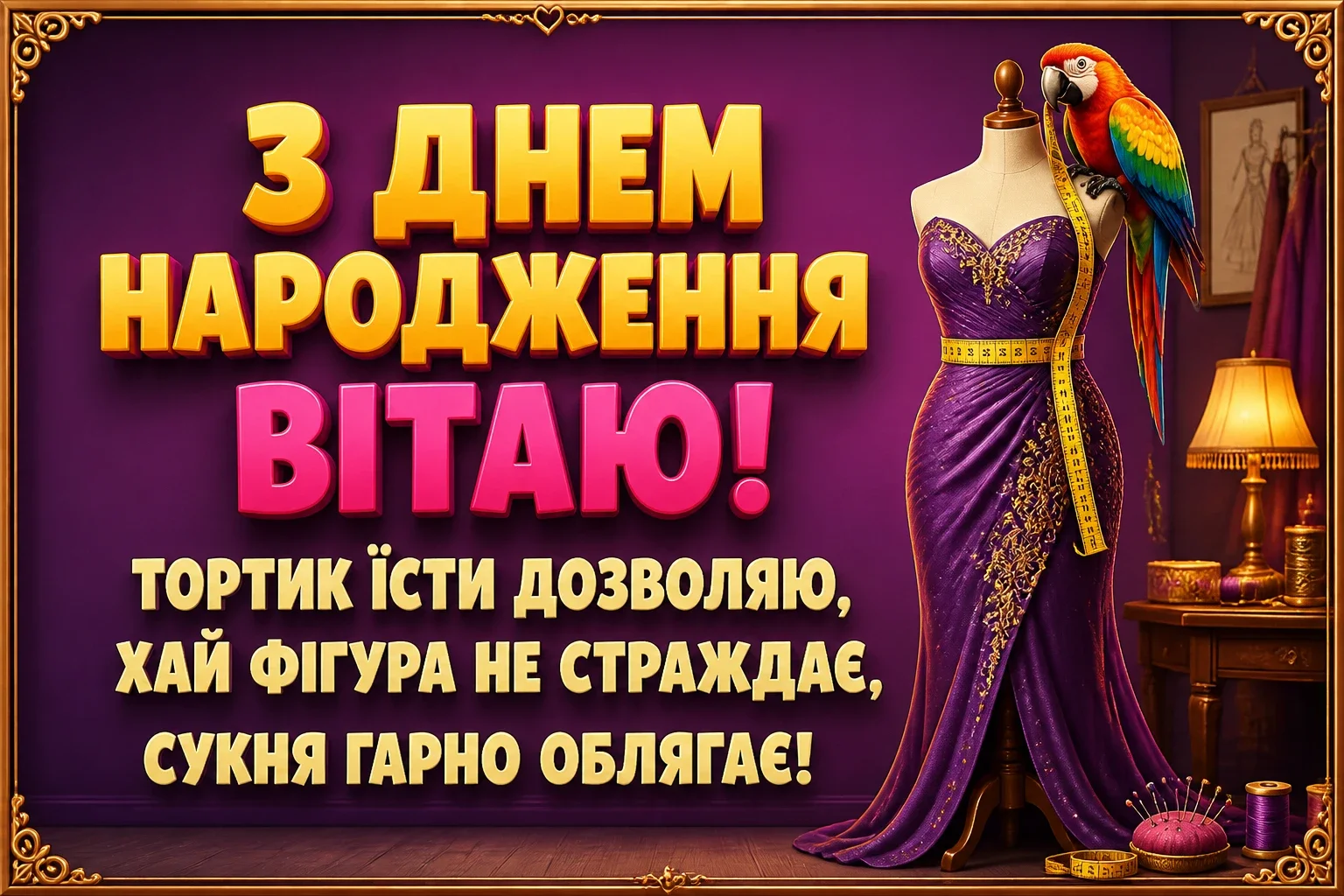 вишукані листівки з днем народження жінці