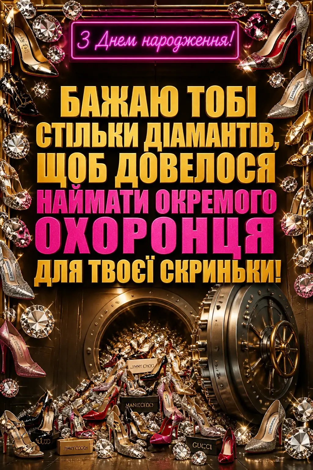 вишукані листівки з днем народження жінці
