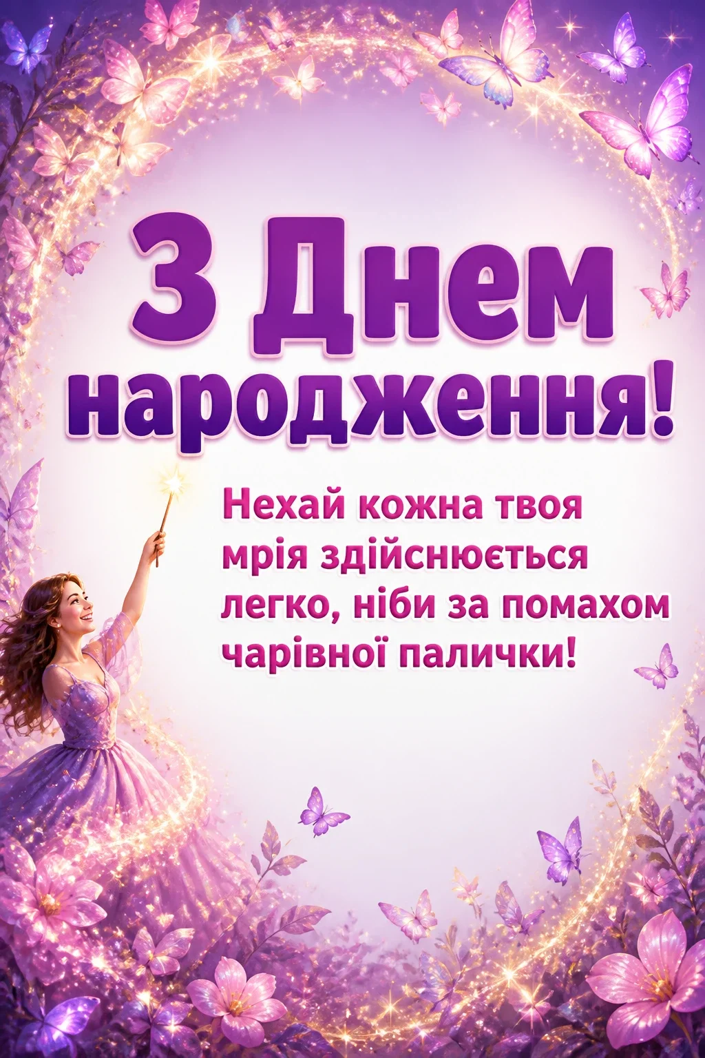 вишукані листівки з днем народження жінці