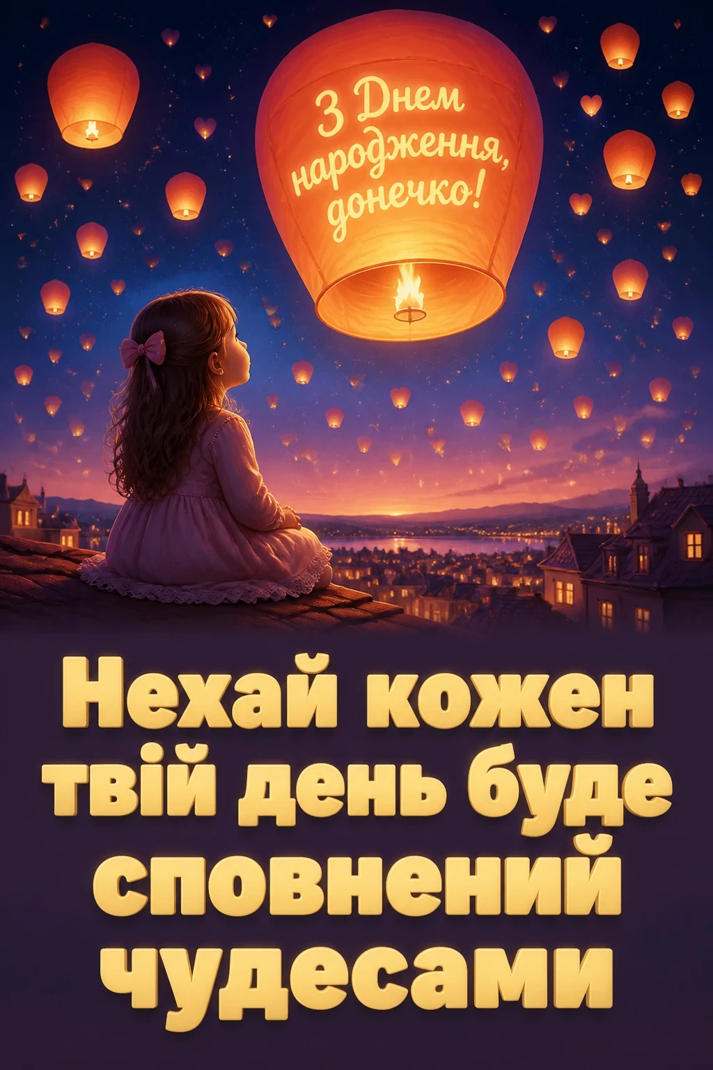 люба донечка з днем народження донечко люба донечка з днем народження донечко