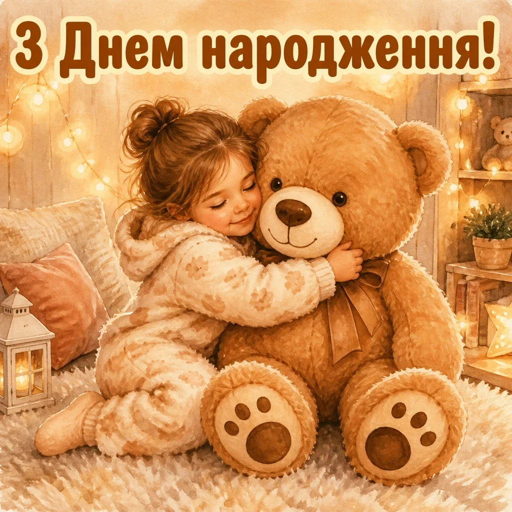 вітання з днем народження дівчинці