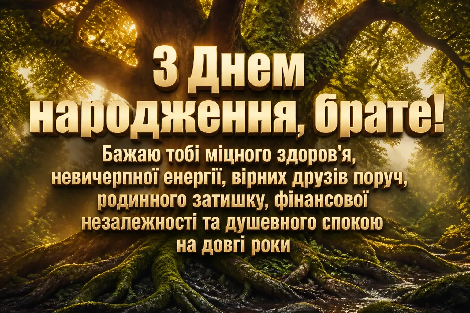 привітання брата з днем народження
