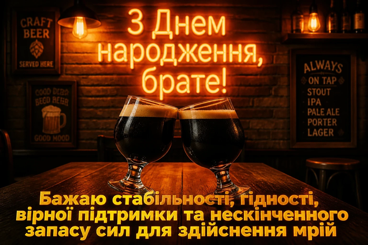 привітання брата з днем народження