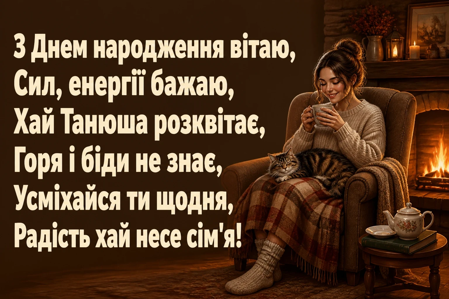 з днем народження танюша