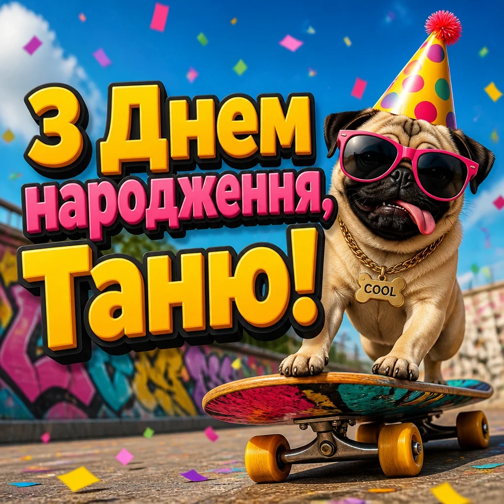 з днем народження таня