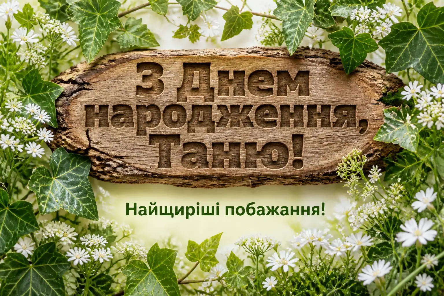з днем народження таня